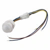220V Hareket Pır Sensörü - Otomatik Lamba Sensörü 25cm Kablolu