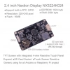 2.4 Inch Nextion Ekran 16MB Dahili Hafıza NX3224K024