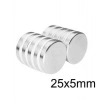25X5mm Neodyum Güçlü Mıknatıs - Neodim Magnet