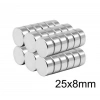 25X8mm Neodyum Güçlü Mıknatıs - Neodim Magnet