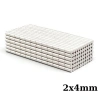 2x4mm Neodyum Güçlü Mıknatıs - Neodim Magnet