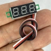 3 Kablo Mini Dijital Voltmetre 0.28inch 0-100V DC