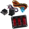 3lü ON-OFF Toggle Switch Panel