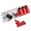 3lü ON-OFF Toggle Switch Panel - Motor Start Butonlu ve Kontak Anahtarlı