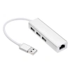 3 Port USB 3.0 Çoklayıcı + 100 Mpbs Ethernet USB Çevirici RJ45