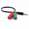3.5mm Aux Kulaklık-Mikrofon Ayırıcı Kablo