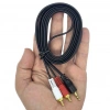 3.5mm Aux Stereo 2RCA Erkek Erkek Kablo 1.5m