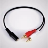 3.5mm Stereo Dişi 2 x RCA Erkek (M) Ses Kablosu