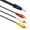 3.5mm Stereo Erkek (M) 3RCA (M) Tos AV Kablo 1.5m