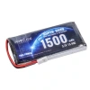 3.7V 1S 1500mAh 45C Lipo Batarya