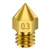 3D Yazıcı-Printer MK8 0.3mm Pirinç Nozzle