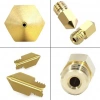 3D Yazıcı-Printer MK8 0.4mm Pirinç Nozzle