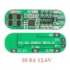 3S 8A BMS 12.6V 18650 Lityum Pil Şarj Koruma Devresi