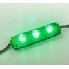 3W Mercekli Modül 3lü Led - Yeşil 12V