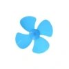 4 Kanatlı Plastik Pervane Ø56mm - Mavi