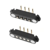 4-Pin 2.54mm 90C Pogo Pin Manyetik Konnektör Takımı