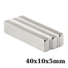 40x10x5mm Neodyum Güçlü Mıknatıs - Neodim Magnet