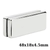 48x18x4.5mm Neodyum Güçlü Mıknatıs - Neodim Magnet