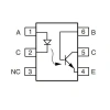 4N25 Transistör Çıkışlı Optokuplör Entegresi DIP-6