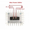 5000W 220V AC Motor Dimmer Hız Kontrol Kartı