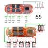 5S 25A BMS 18650 Lityum Pil Şarj Koruma Devresi