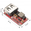 6-24V Giriş - 5V 3A Çıkış DC-DC USB Gerilim Azaltıcı Modül %97.5 Verimlilik