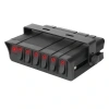 6lı ON-OFF Nokta Işıklı Anahtar Metal Kutulu 12V-24V 20A