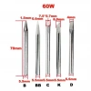 60W C Tip Havya Ucu - Silver