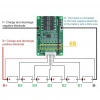 6S 20A BMS 25.2V 18650 Lityum Pil Şarj Koruma Devresi Termistörlü