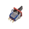 7244 ON-OFF-ON Yaylı 6-Pin Toggle Switch