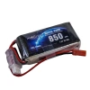 7.4V 2S 850mAh 40C Lipo Batarya