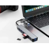 8 Girişli USB Hub Çoklayıcı Dönüştürücü PC Mac Laptop için (Windows 10/11 Uyumlu)