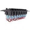 8li ON-OFF Mavi Işıklı Anahtar Switch Panel - Aşırı Akım Korumalı