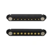8-Pin 2.54mm Pogo Pin Manyetik Konnektör Takımı