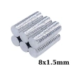 8x1.5mm Neodyum Güçlü Mıknatıs - Neodim Magnet