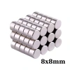 8x8mm Neodyum Güçlü Mıknatıs - Neodim Magnet