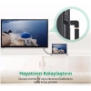 90° HDMI to HDMI Erkek-Dişi (M2F) Dönüştürücü Çevirici