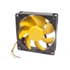 92x92x25mm 12V 0.26A Fan 3 Kablolu - Sarı