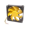 92x92x25mm 12V 0.26A Fan 3 Kablolu - Sarı