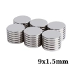9x1.5mm Neodyum Güçlü Mıknatıs - Neodim Magnet