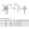 A2212 Quadcopter 2200KV Fırçasız Motor