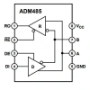 ADM485ARZ SOIC-8 Smd RS Seri Protokol Entegresi