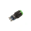 AL6Y-A 16mm 5V Yeşil Anahtarlı Buton