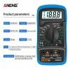 Aneng AN8205C Dijital Multimetre (Mavi)