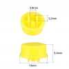 Buton 12x12 Yuvarlak Sarı Kapak