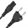 C7 2 Pin Teyp Yazıcı Power Fişi Güç Kablosu 1.5m
