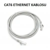 CAT6 UTP Patch Kablo Ethernet Kablosu Gri Renk 5 Metre