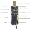 CH341A 24 25 Serisi EEPROM Flash BIOS USB Programlayıcı + SOIC8 Test Klipsi