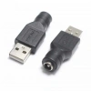 Dişi 5.5mm x 2.5mm - Erkek Usb A 2.0 Dönüştürücü