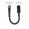 Dişi Type C - Erkek 4.8x1.7mm Jack Dönüştürücü Kablo Tip-C to 4817